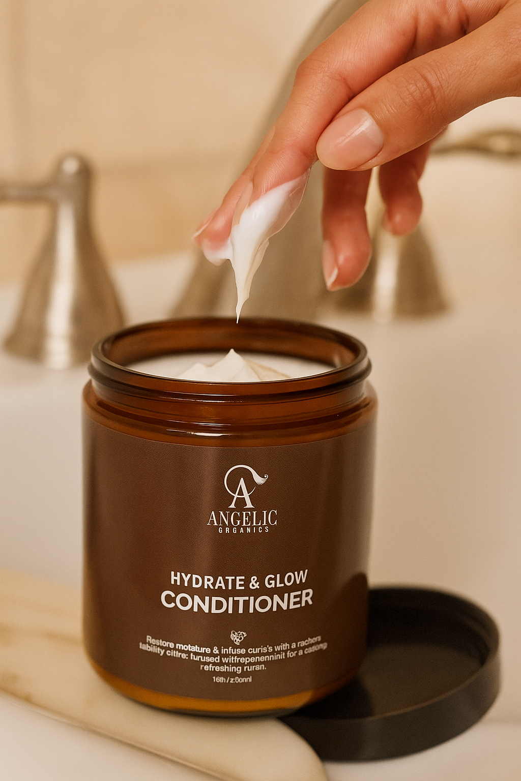 Deep Moisture Conditioner for Curly Hair – Root Therapy – Argan-1